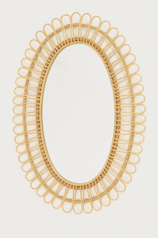 handcrafted rattan accessory