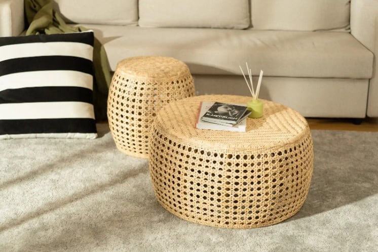 Fabio Round Coffee Table set